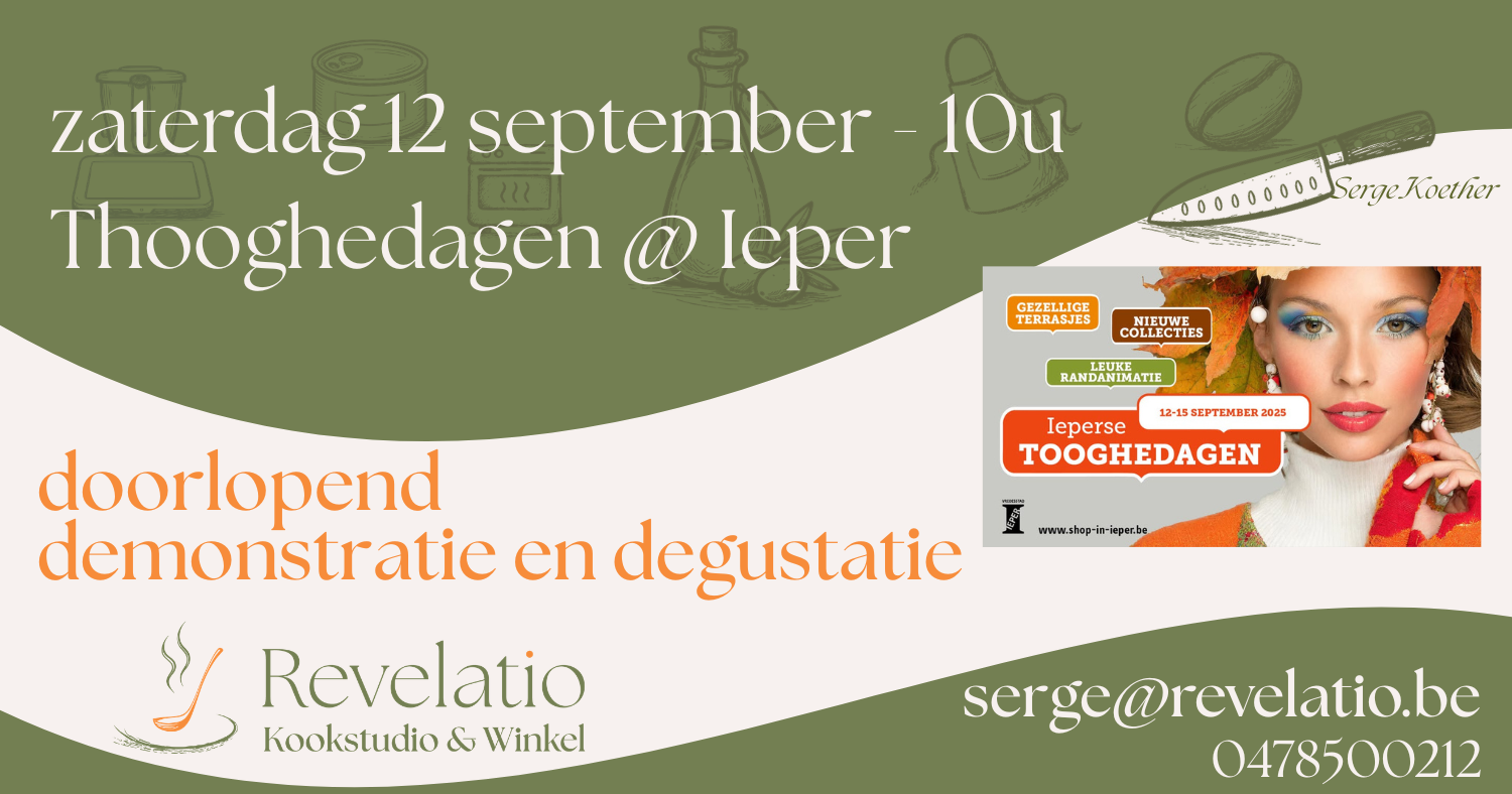 Degustatiedag tijdens Tooghedagen
