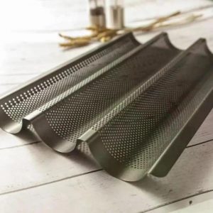 Bakblik 3 stokbroodjes anti-kleef