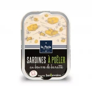 Sardines à poeler beurre de baratte